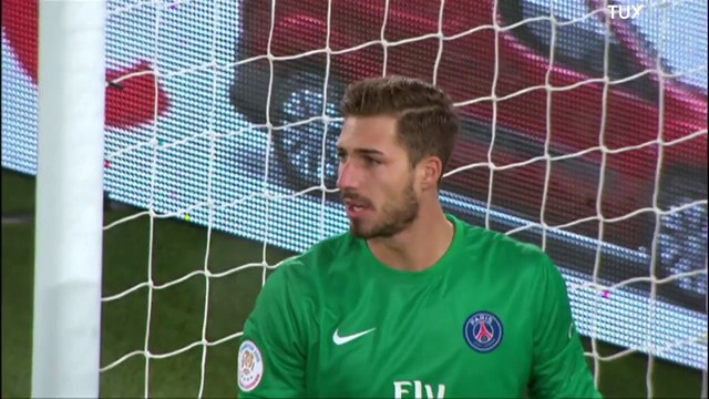 But de Jordan Ferri sur une erreur grossiere de Kevin Trapp (OL-PSG 13 decembre 2015)