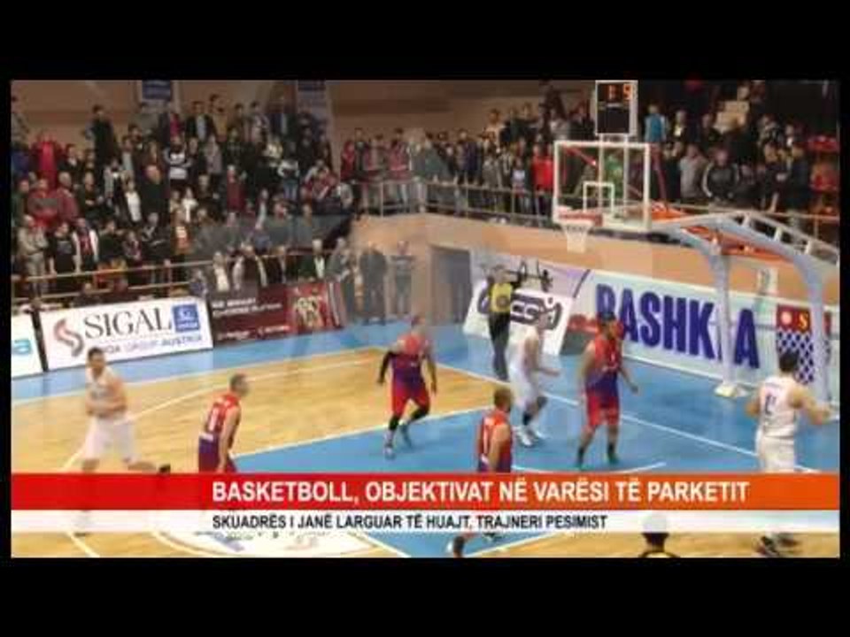 BASKETBOLL, OBJEKTIVAT NË VARËSI TË PARKETIT