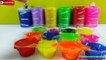 Learn Colors Slime Clay Surprise Teletubbies Shopkins Hello Kitty Dora Barbapapa SpongeBob