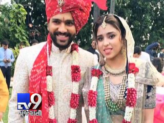 Download Video: Rohit Sharma weds Ritika Sajdeh; cricketers, film stars in attendance - Tv9 Gujarati