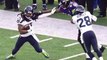 Richard Sherman Gets Tackled By His Hair After Interception
