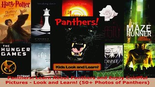 Download  Panthers Learn About Panthers and Enjoy Colorful Pictures  Look and Learn 50 Photos PDF Online