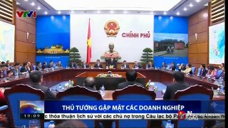 Thủ tướng Nguyễn Tấn Dũng gặp mặt các doanh nghiệp