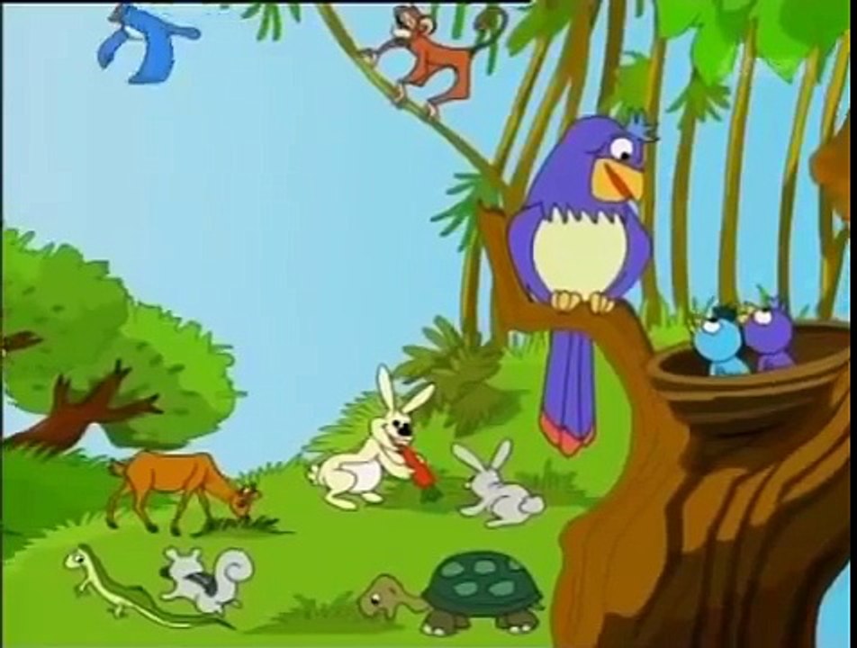 The Lion and the Rabbit story and poem