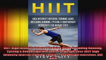 HIIT High Intensity Interval Training Guide Including Running Cycling  Bodyweight