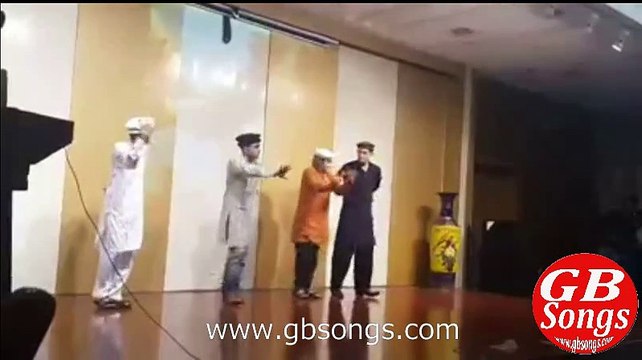 Muhammad Raza from japukay and his frnds perform gilgiti dance at china.
