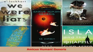 Download  Amicus Humani Generis Ebook Online