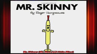 Mr Skinny Mr Men and Little Miss