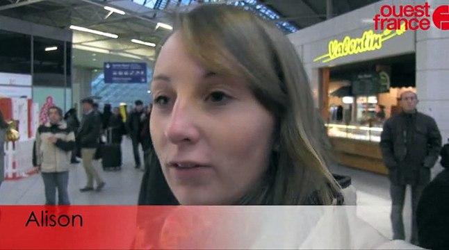 Le premier train Ouigo est parti de Rennes dimanche avec 330 passagers