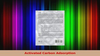 PDF Download  Activated Carbon Adsorption PDF Online