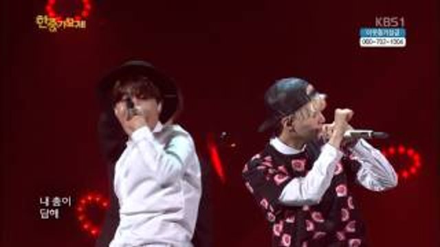 151206 BTS (방탄소년단) - I Need U (아이 니드 유) + DOPE (쩔어) @ 한중가요