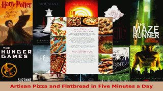 Read  Artisan Pizza and Flatbread in Five Minutes a Day PDF Online