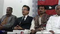 Rangers's power Issue- Ayaz Latif Palijo Press Conference in Hyderabad 14 Dec 2015