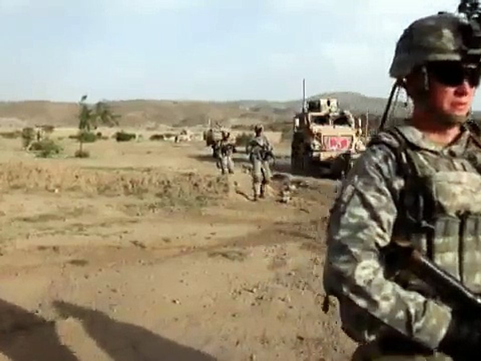 101st Airborne Patrol COP Chergotah Afghanistan