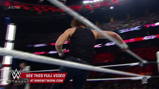 WWE Network- Dean Ambrose vs. Kevin Owens- WWE TLC 2015