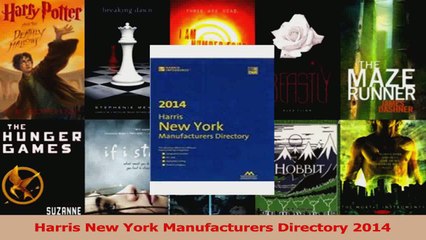 Read  Harris New York Manufacturers Directory 2014 Ebook Free