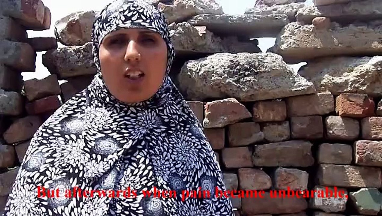A widow unable to pay for her surgery