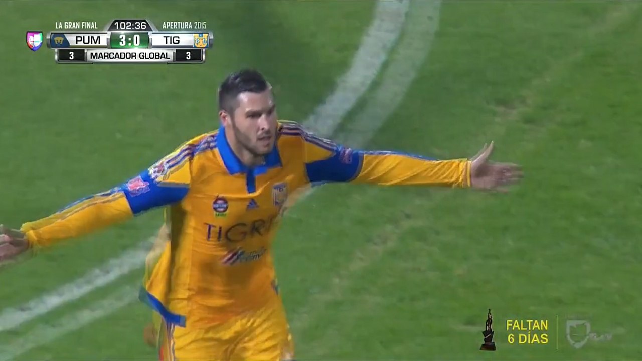 Gignac en folie avec Tigres, champion du Mexique !
