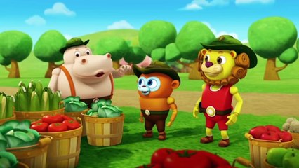 Boing The Play Ranger  Cartoons for Children  Episode 5 Save The Veggies