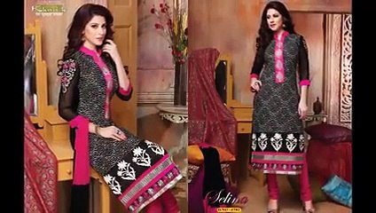 Latest Fashion - Pakistani Cotton Salwar Suits Collection 2015