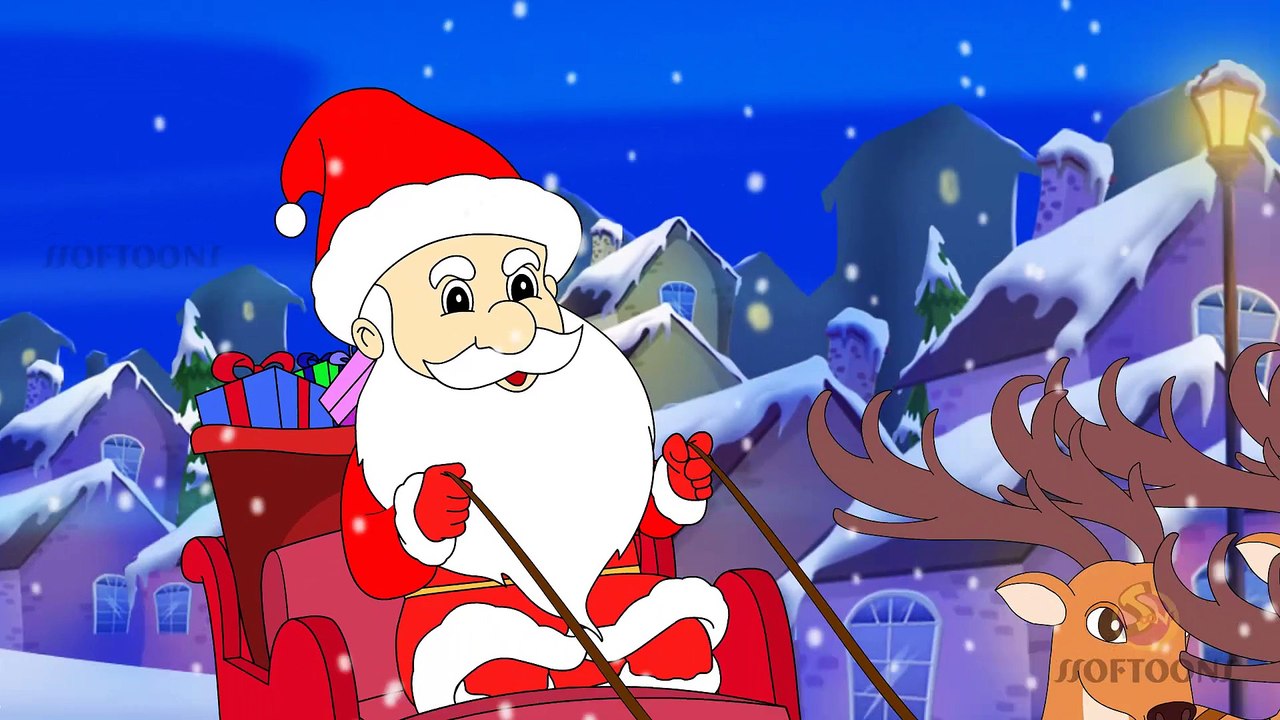 Santa Claus is coming English Nursery Rhymes | Christmas Songs For Children | 2015 New Carols For Children