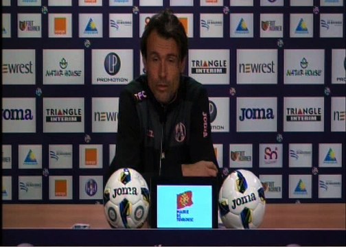 La Conf' de presse Dominique Arribagé et Uros Spajic avant les 8ème de finale de Coupe de la Ligue