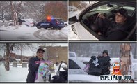 Christmas Surprise Traffic Stop with Lowell Police
