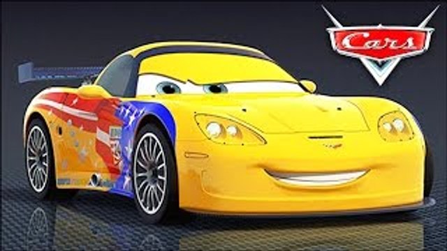 Disney CARS 2 : HD BATTLE RACE! Lightning McQueen, Francesco Bernoulli, Jeff Gorvette!!
