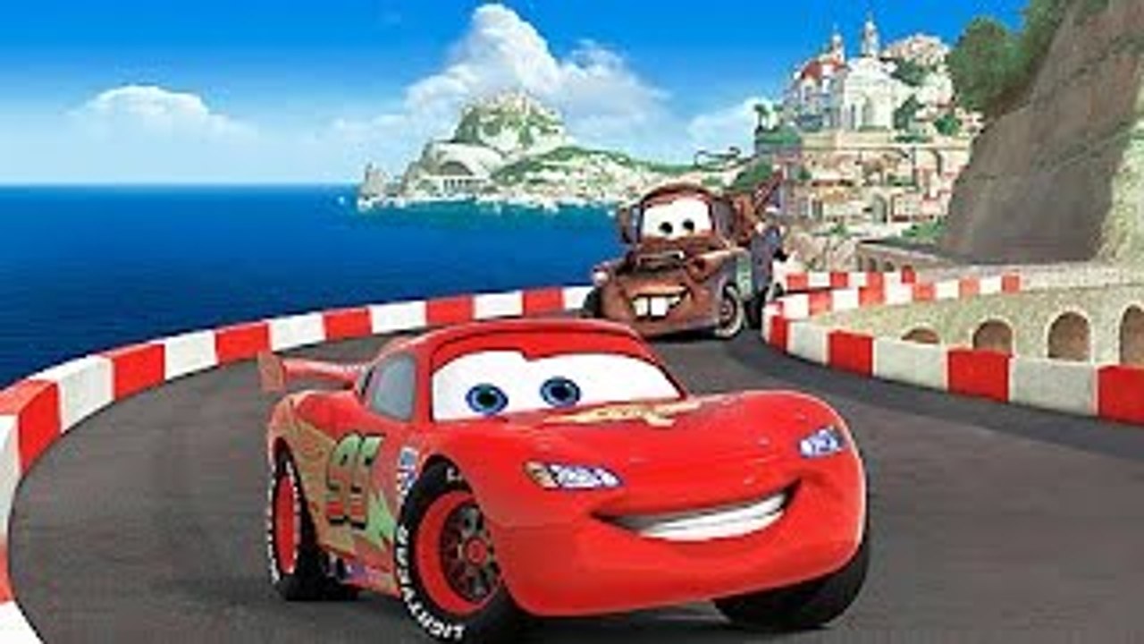 Nursery Rhymes & Lightning Mcqueen CARS 2 racing Tow Mater and Francesco Bernoulli!!