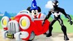 Mickey Mouses Car, Donald Duck, Black Spiderman Marvel Superhero & Nursery Rhymes Songs f