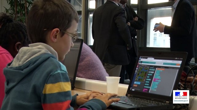 Archive - Opération Hour of code à Bercy