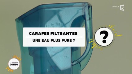 Carafes filtrantes : une eau plus pure ?