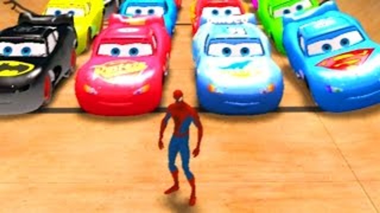 Nursery Rhymes Disney Cars Pixar Spiderman