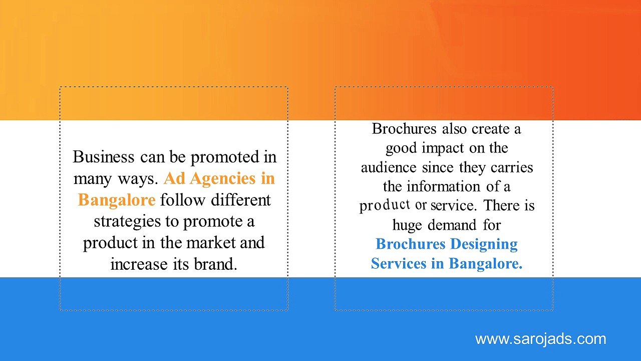 Brochures Designing Services in Bangalore
