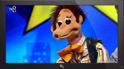 Abdullah Beyaztaşın kukla gösterisi Yetenek Sizsiniz Türkiye 26 kasım 2015