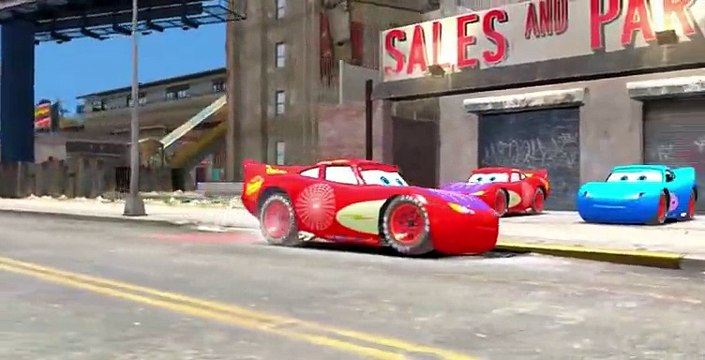 Nursery Rhymes with Spiderman & CARS Custom Lightning Spiderman McQueen | Kids Songs