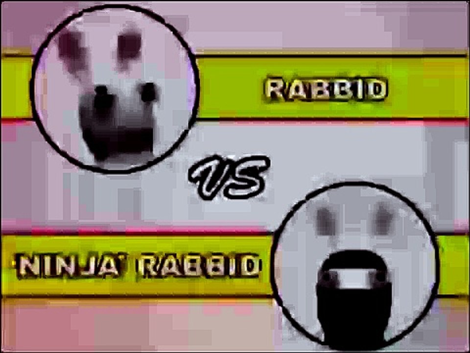 Mad lapins Crétins Lapins Crétins vs Ninja Ninja Lapin Creek