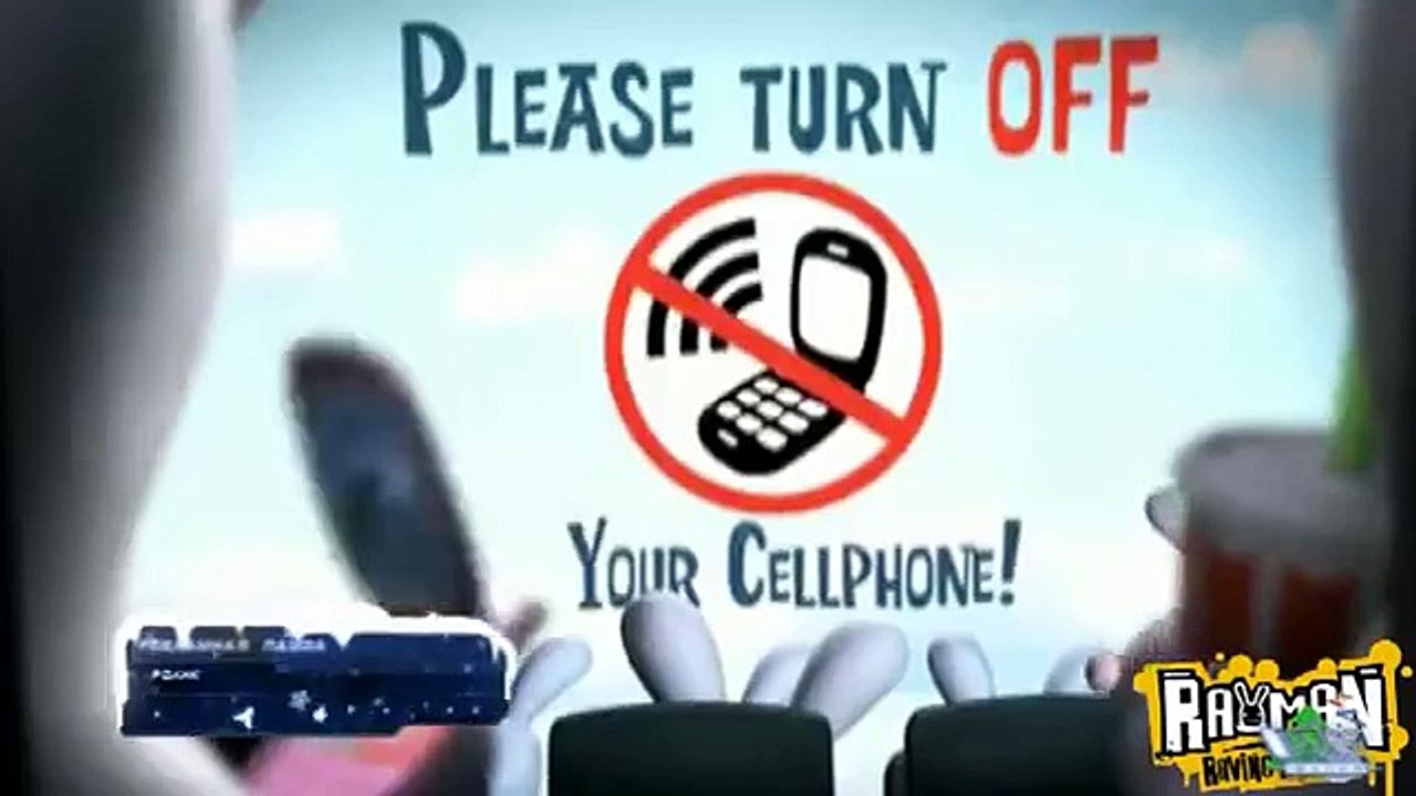 Бешеные кролики Rabbids at the cinema Кролики в кинотеатре