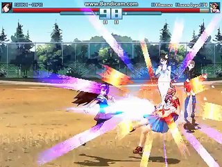 D4 Mugen chars (ikemen 2015) Saki MVC VS Athena D4 Athena WP D4