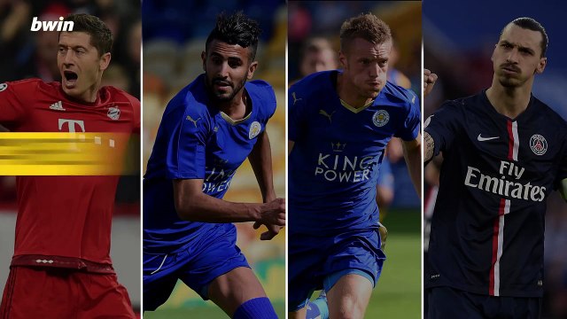 Comparaison statistique Bwin entre le duo Mahrez-Vardy et les autres meilleurs duos d'Europe