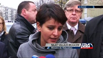 Najat Vallaud-Belkacem promet un renforcement des dispositifs de sécurité dans les écoles
