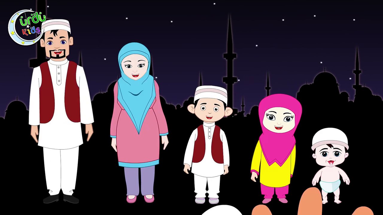 KZKCARTOON TV-Finger Family in Urdu _ السلام عل...