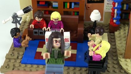 The Big Bang Theory Lego Set! Build + Story HobbyTiger by HobbyKidsTV