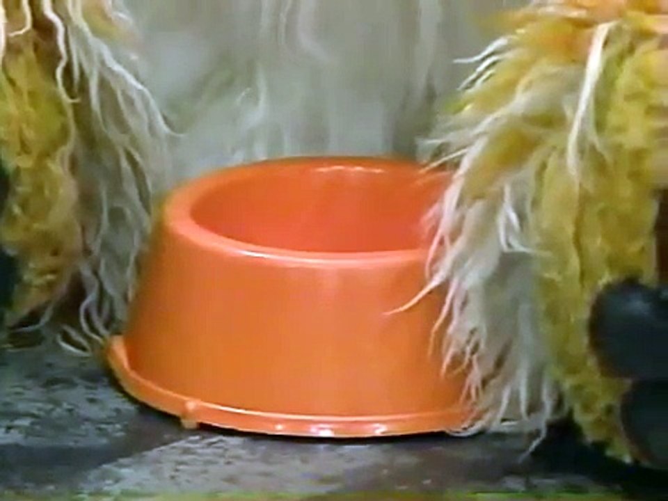 Classic Sesame Street Barkley Loves To Eat.