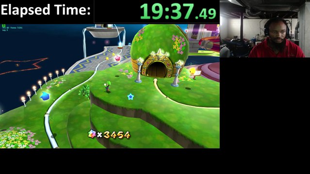 Super Luigi Galaxy (PC) Dolphin Emulator 4.0-5616 Walkthrough #6 - Part 2 with XSplit Broadcaster - 1080p 60 HD