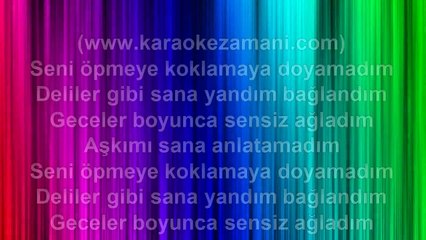 Vahdet Güney - Kalbimde İsmin Yazılı - 2011 TÜRKÇE KARAOKE