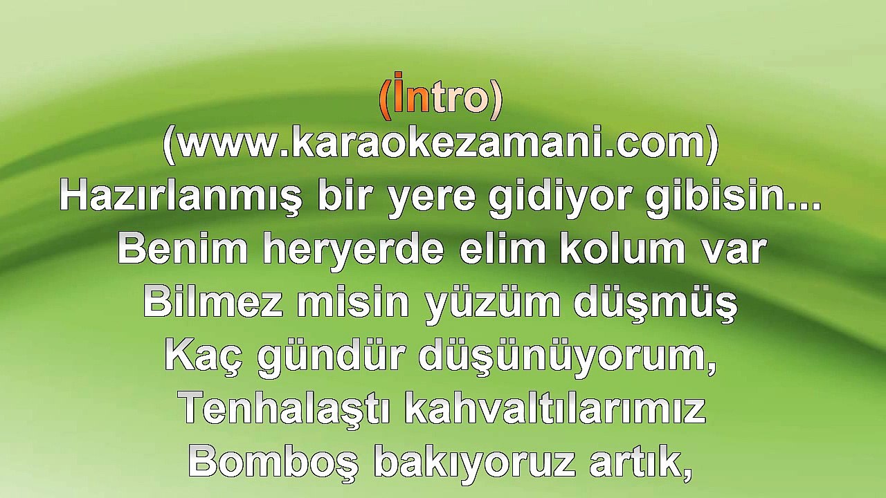 Yalın - Ki Sen - 2009 TÜRKÇE KARAOKE