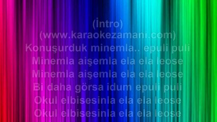 Volkan Konak - Ela Ela Legose - 2003 TÜRKÇE KARAOKE
