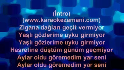 Volkan Konak - Zigana Dagları - 2003 TÜRKÇE KARAOKE