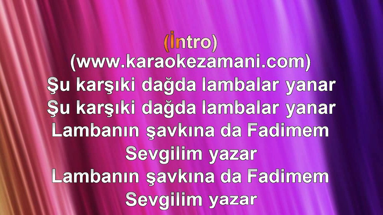 Yasemin Göksu - Ayletme Beni - 2015 TÜRKÇE KARAOKE